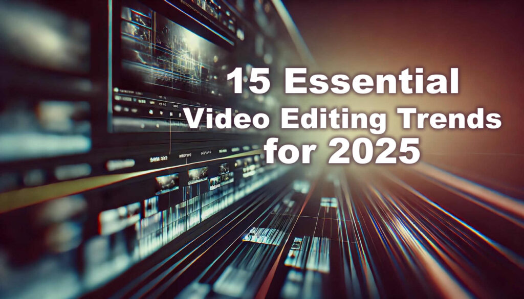 15 video editing trends for 2025