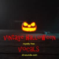 Vintage halloween vocals